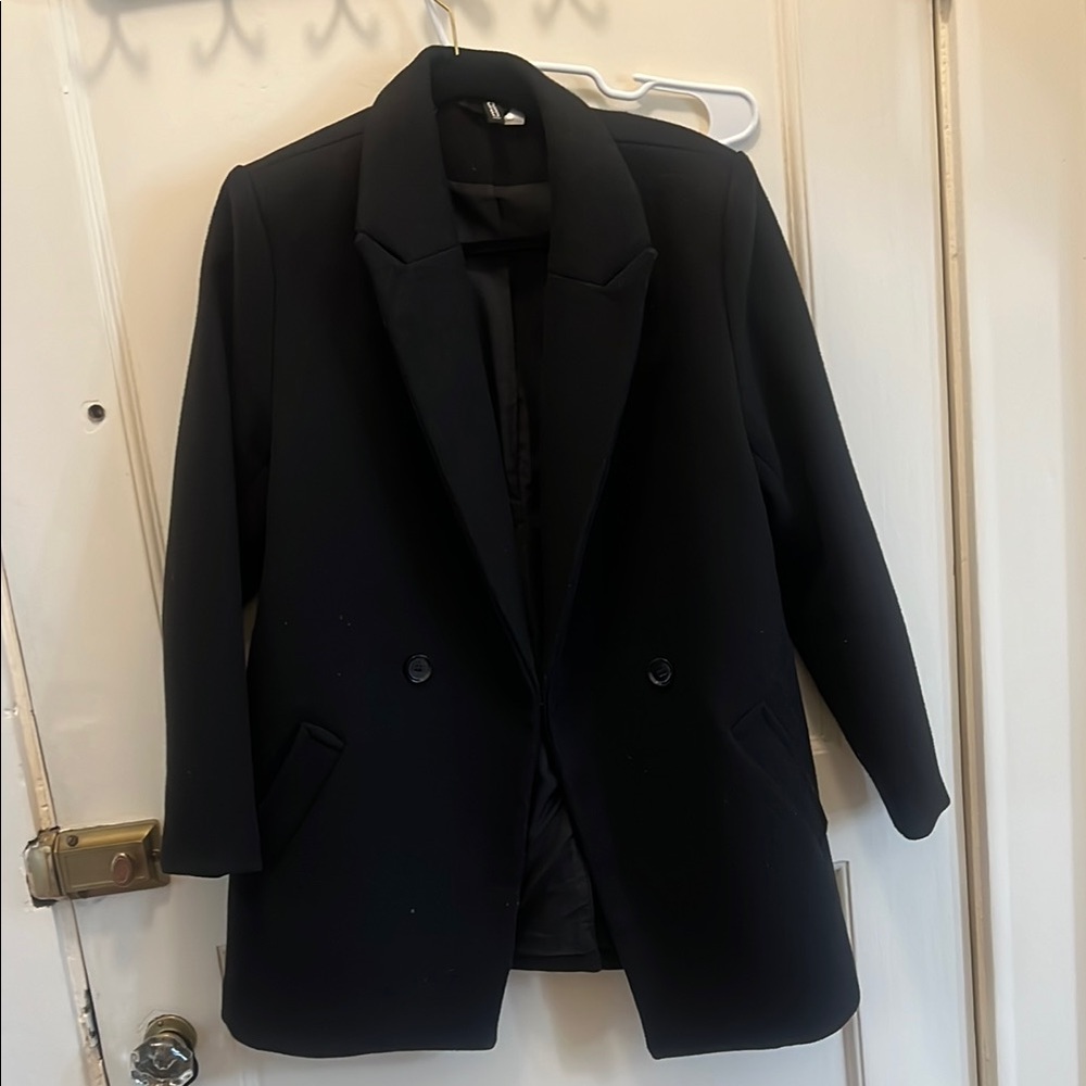 Black Pea Coat